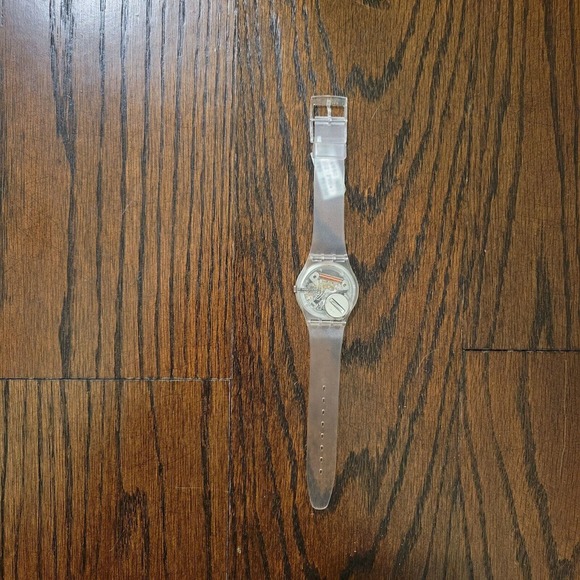 BRAND NEW COND. \'85 SWATCH WATCH Jelly Fish GK100 Original 1st Edition VINTAGE main image 16